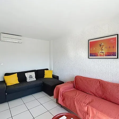 Palm Quiet Terrace Secure 公寓 戛纳